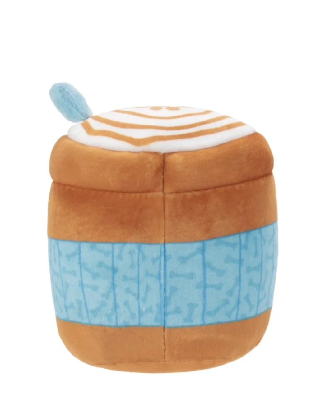 Squishmallows Chew Mees Deeku Latte & Lou-Lou Cupcake Squeaky Dog Toy 2-Pack